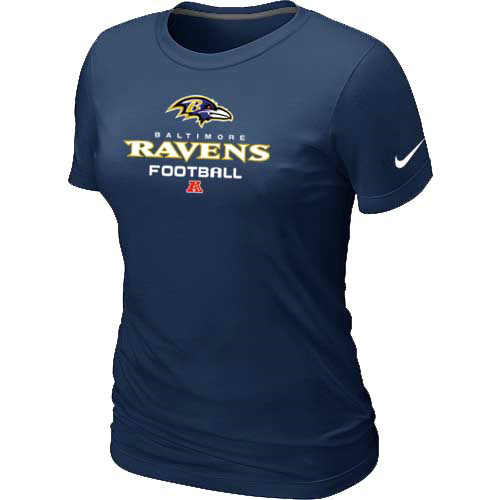 Nike Baltimore Ravens Women's Critical Victory NFL T-Shirt - Dark Blue